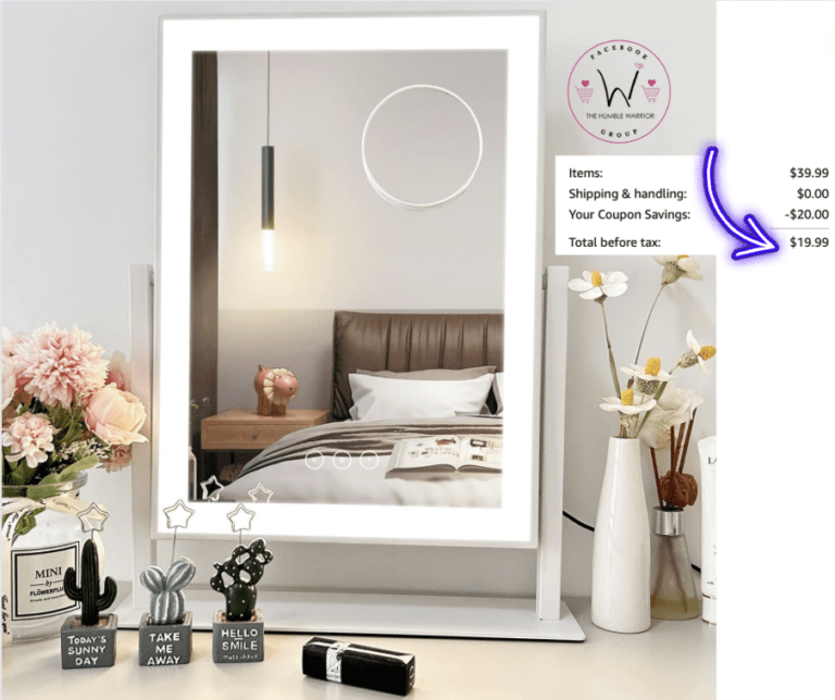 Acoolda Vanity Mirror with Lights!